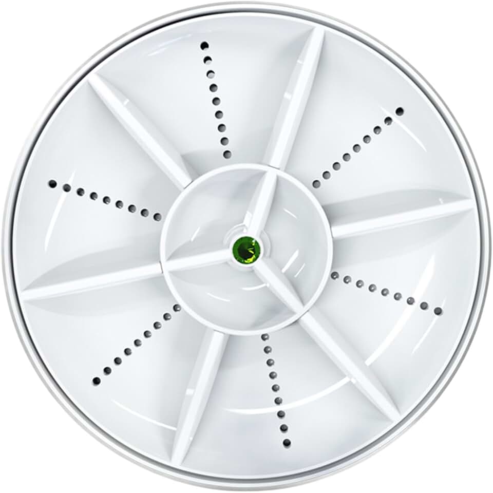 Gadget de nettoyage portable - lave-vaisselle électrique compact ABS - idéal fruits/légumes - petit format