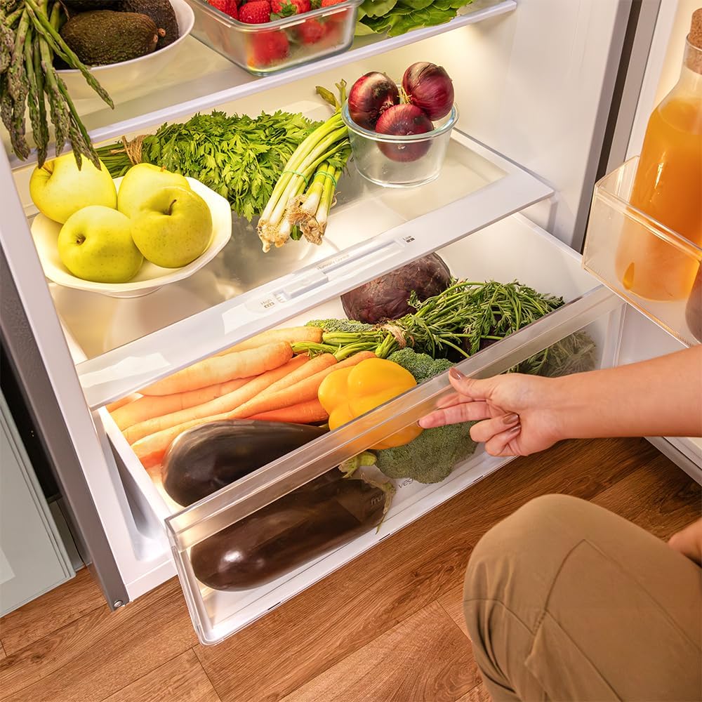 Cecotec - Bolero CoolMarket 2D - 465L, No Frost, écran inox, alarme - 2D 465 NF