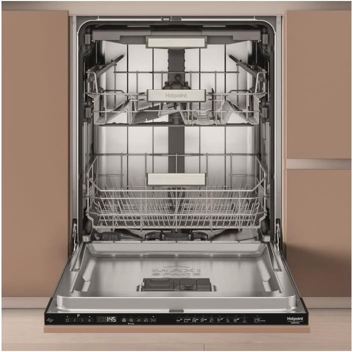 Hotpoint - Lave-vaisselle intégrable 60cm, 15 couverts, 39dB, classe C, H7IHP40L