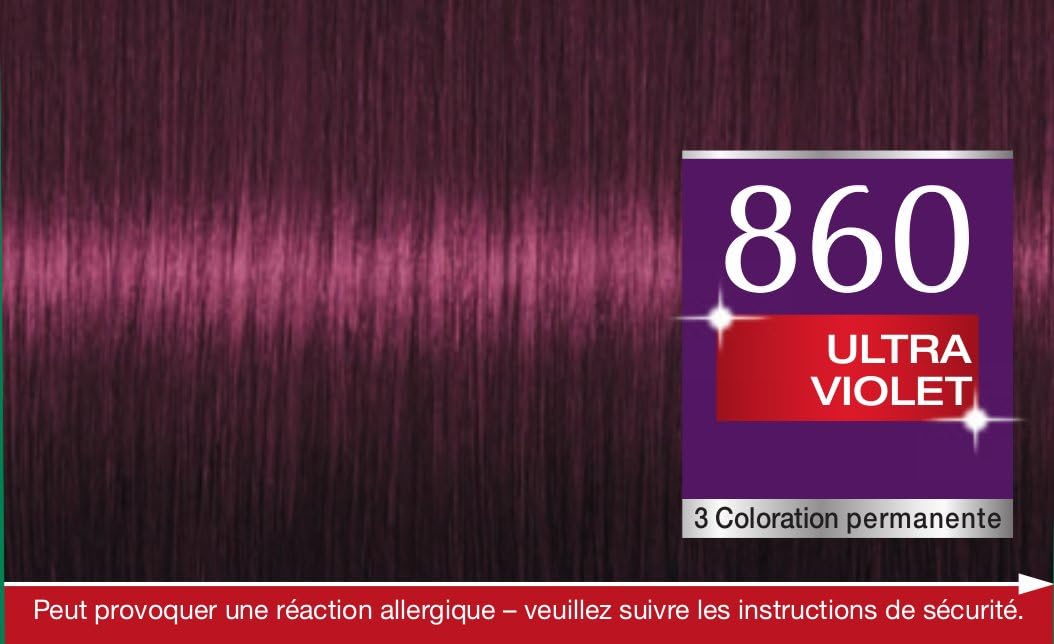 Schwarzkopf - Brillance coloration permanente - éclat diamant, couverture cheveux blancs, masque soin - 860