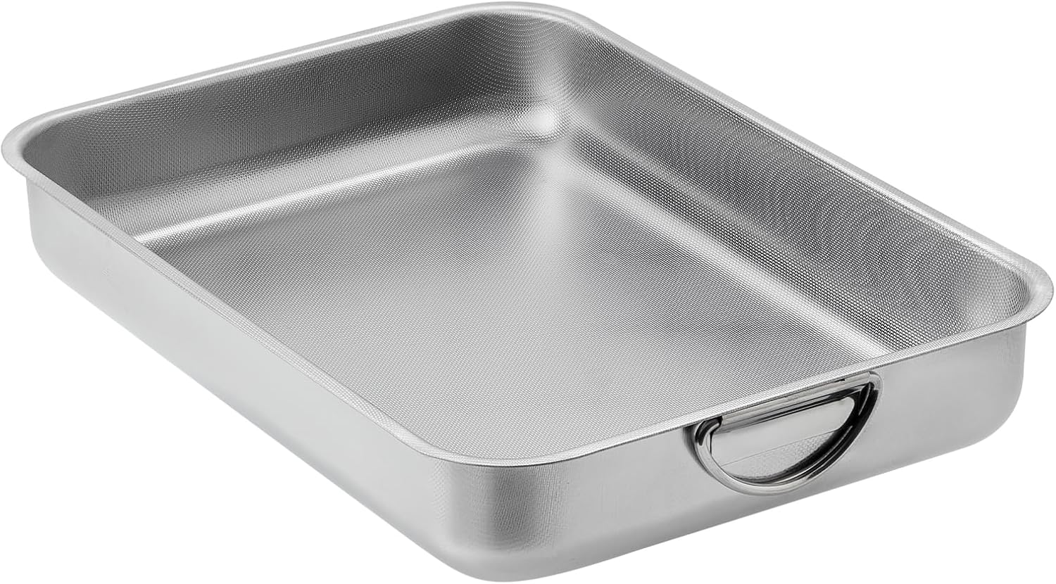 ROSSETTO - Plat à four inox avec poignées 40cm - texture nid d'abeille