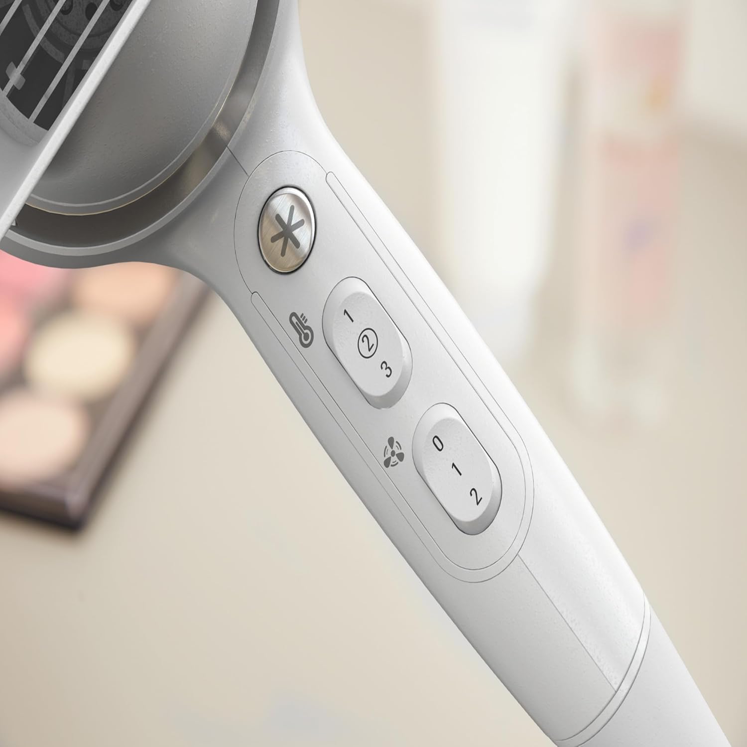 Calor - Powerline sèche-cheveux série - 6 réglages, Booster ionique, Thermo Control, accessoires - CV5930C0