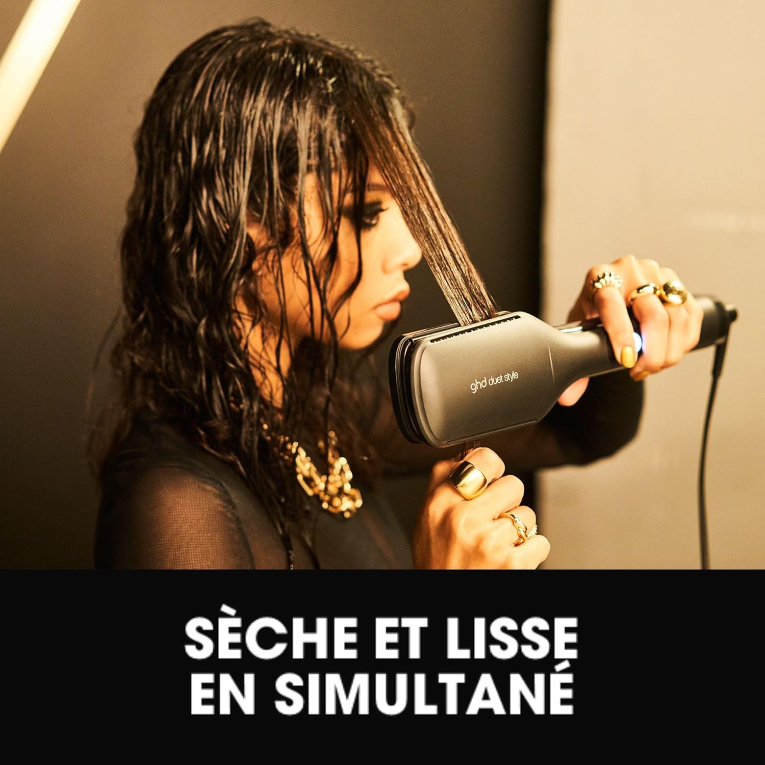 ghd - Duet Style - Lisseur 2-en-1, sèche et lisse, sans chaleur extrême