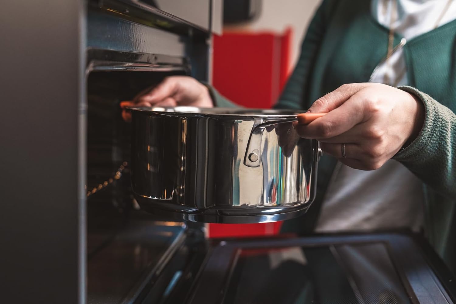 Tefal - Opti'Space batterie cuisine 13 pièces inox, induction, garantie 10 ans, G721SD74