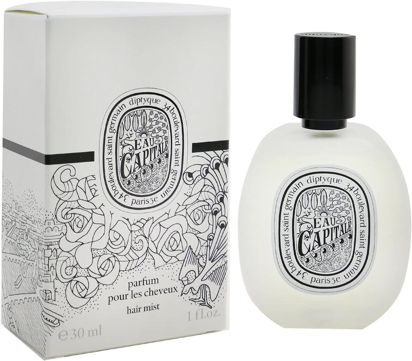 Diptyque - Eau Capitale Hair Mist - 30 ml - brume parfumée cheveux