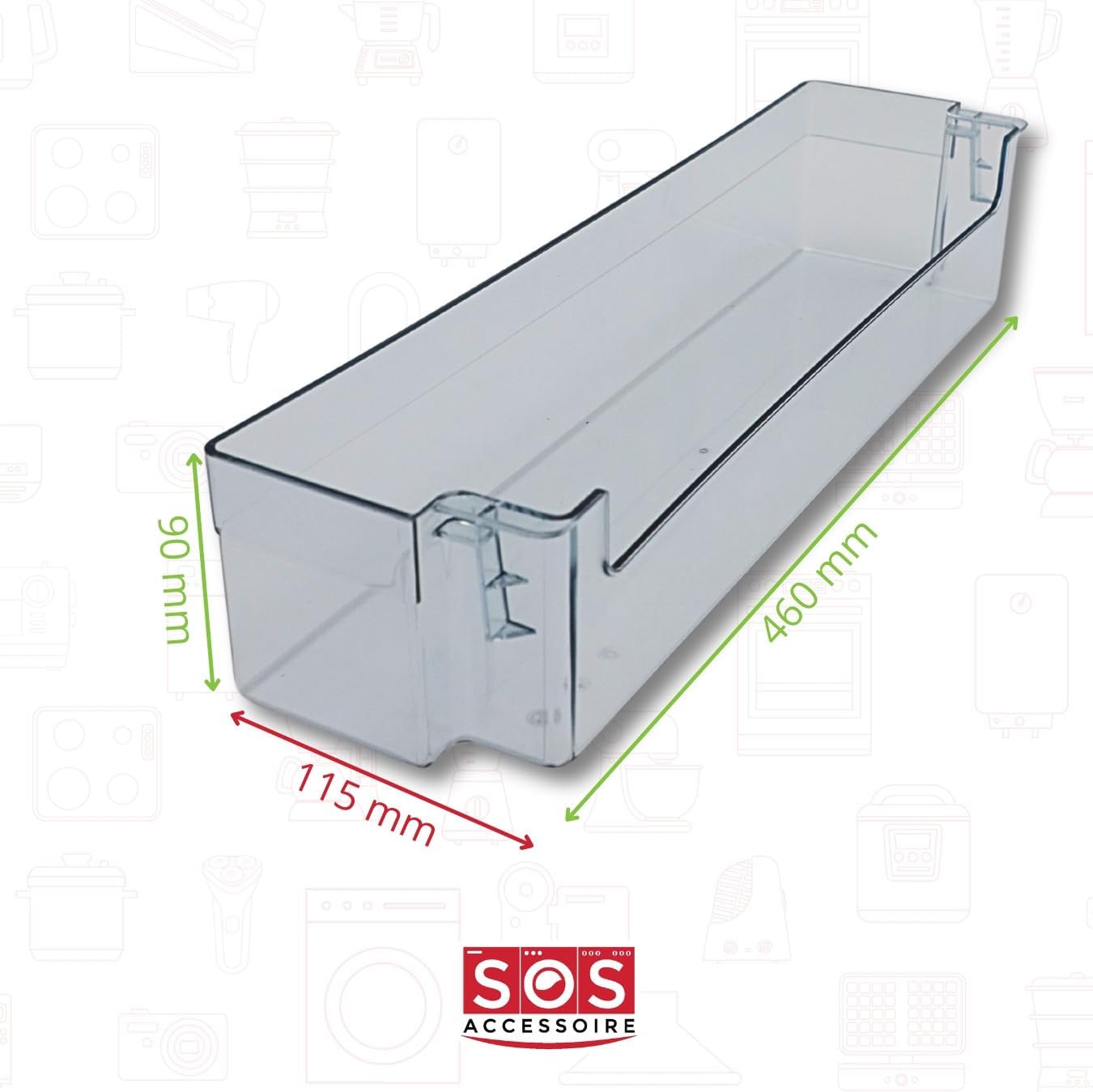 Gorenje - balconnet à bouteilles - 460x115x90 mm - frigo, 407845