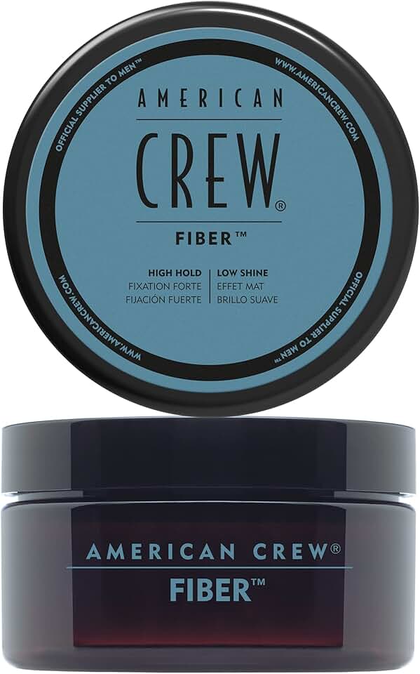 American Crew - Fiber - cire coiffante homme, fixation forte, effet mat