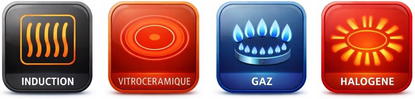 Arthur Martin - série AM - 3 casseroles inox, manche amovible - AM3456