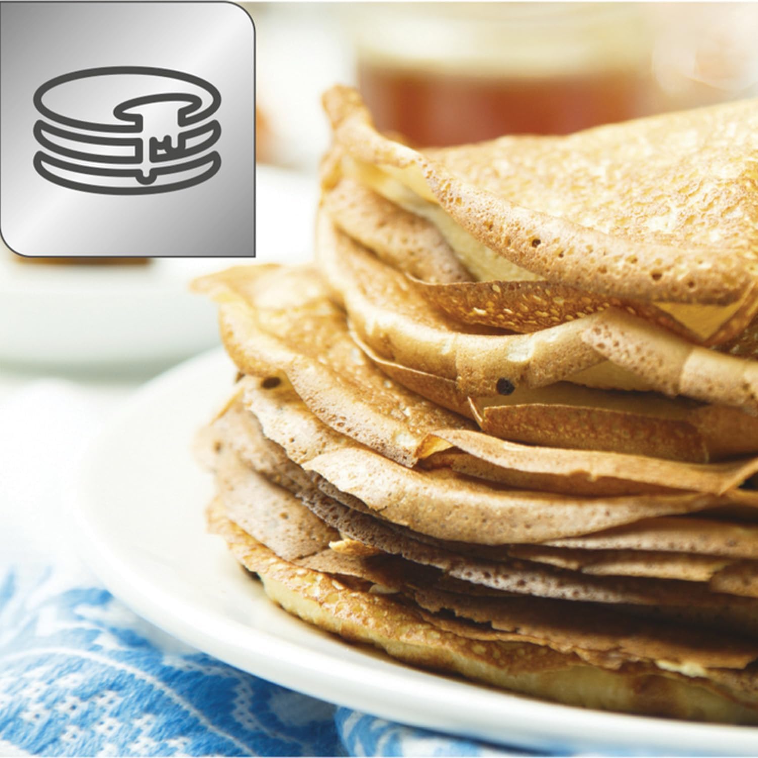 Tefal - raclette Crêp’Party - 1050W, antiadhésif, Thermo-Spot, rangement, RE320812