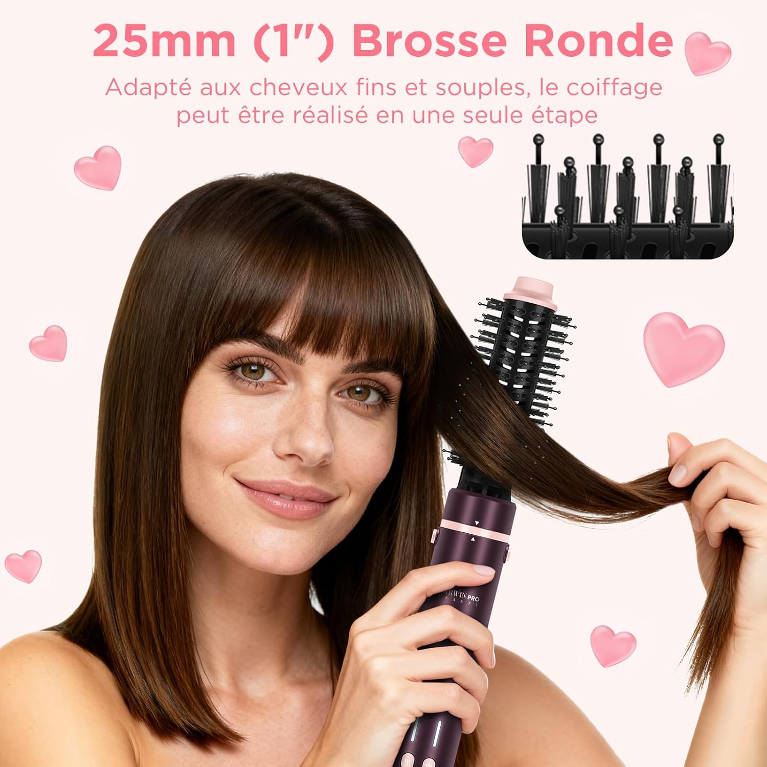 AirStyler 7 en 1 MaxAIR 2.0 - lisseur sèche-cheveux 110,000 RPM - double tension - fer à friser automatique - MaxAIR2.0