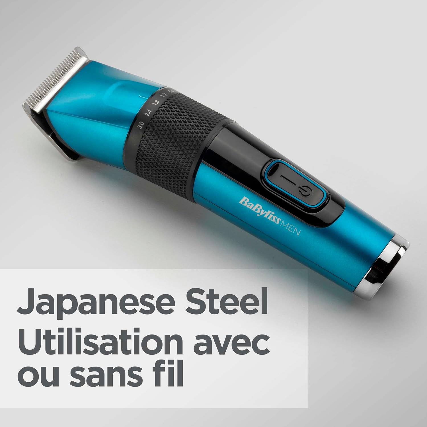 BaByliss - tondeuse cheveux - acier japonais, 160min autonomie, étui rigide, E990E