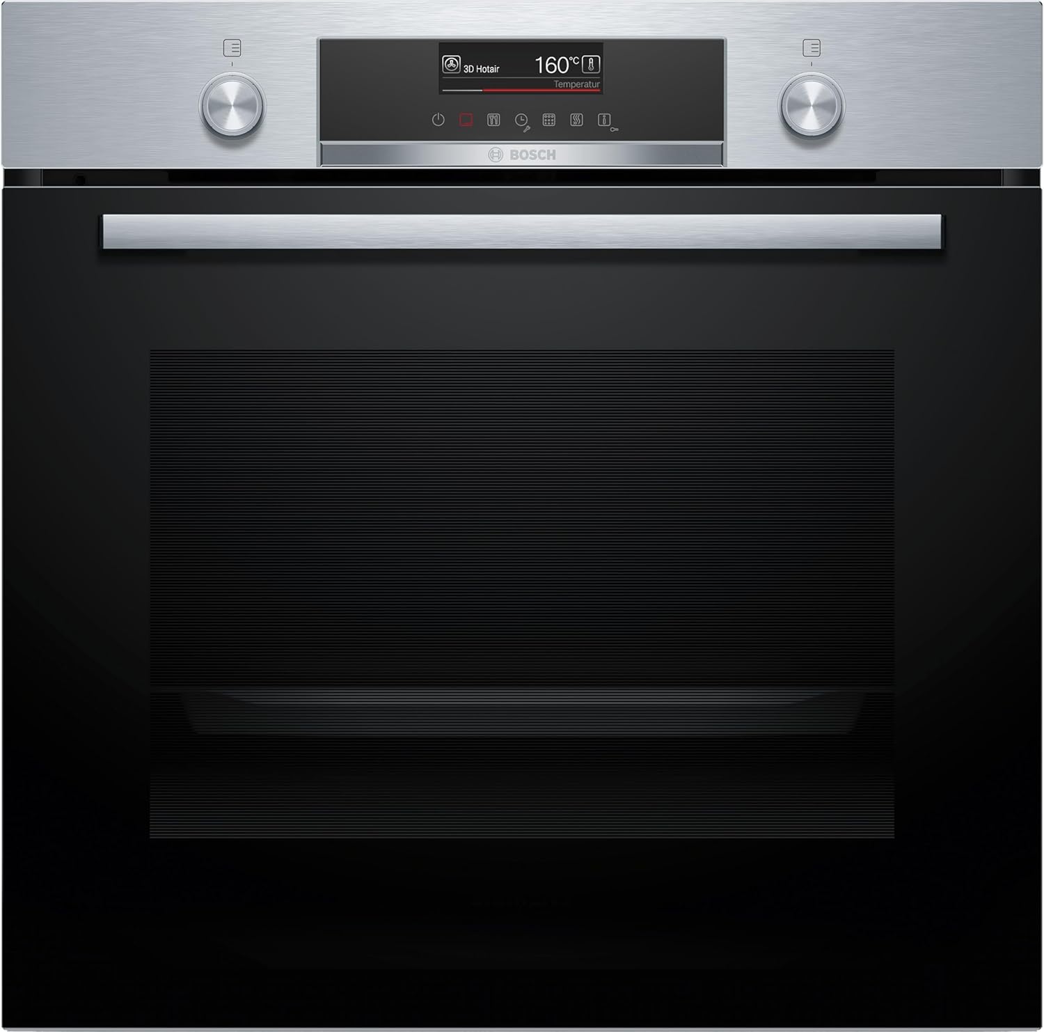 Bosch - Four encastrable Série 6 inox, multifonction, 60 cm - HBG579BS3F