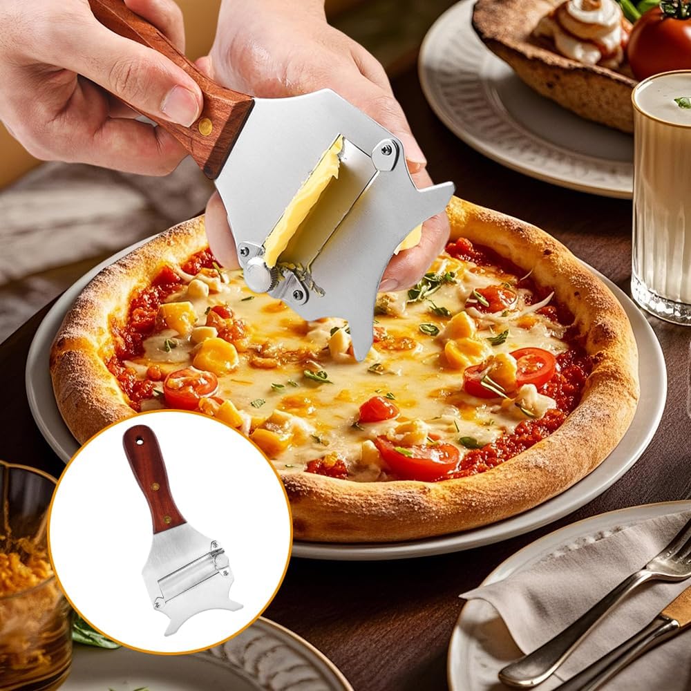 Râpe à truffe - inox réglable - tranche fine - pour fromage, ail, champignons