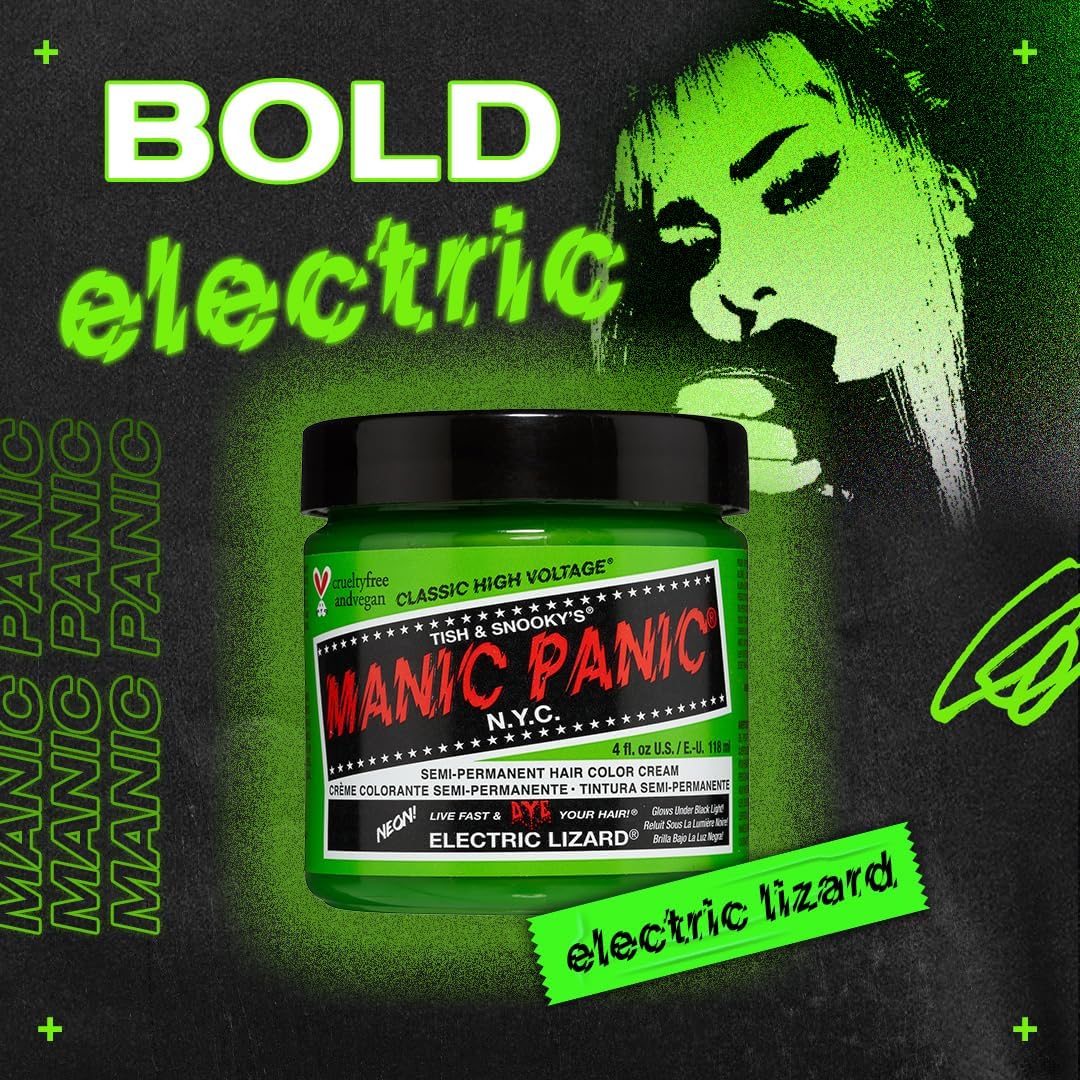 Manic Panic - Classic High Voltage - 118ml x2 - coloration Electric Lizard