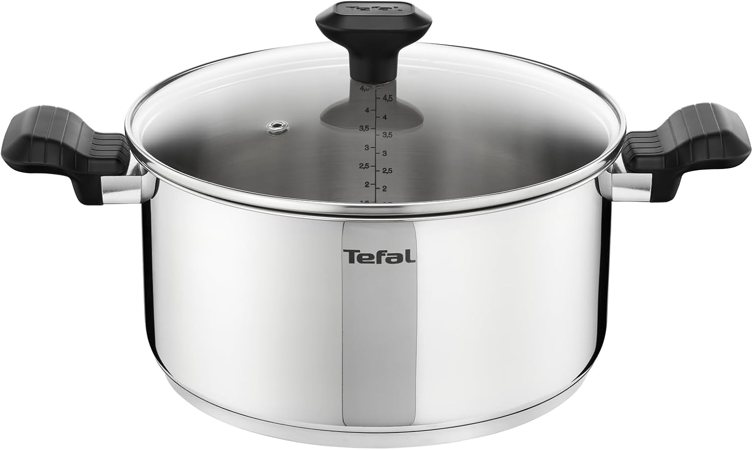 Tefal - Comfort Max - faitout 24cm inox induction, poignées isolées, C9734604