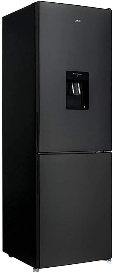 CHIQ - réfrigérateur bas inox noir 231L, No Frost, portes réversibles, FBM228NE4DE
