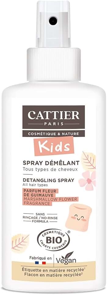 Cattier - Spray démêlant Kids - 200ml - parfum fleur de guimauve
