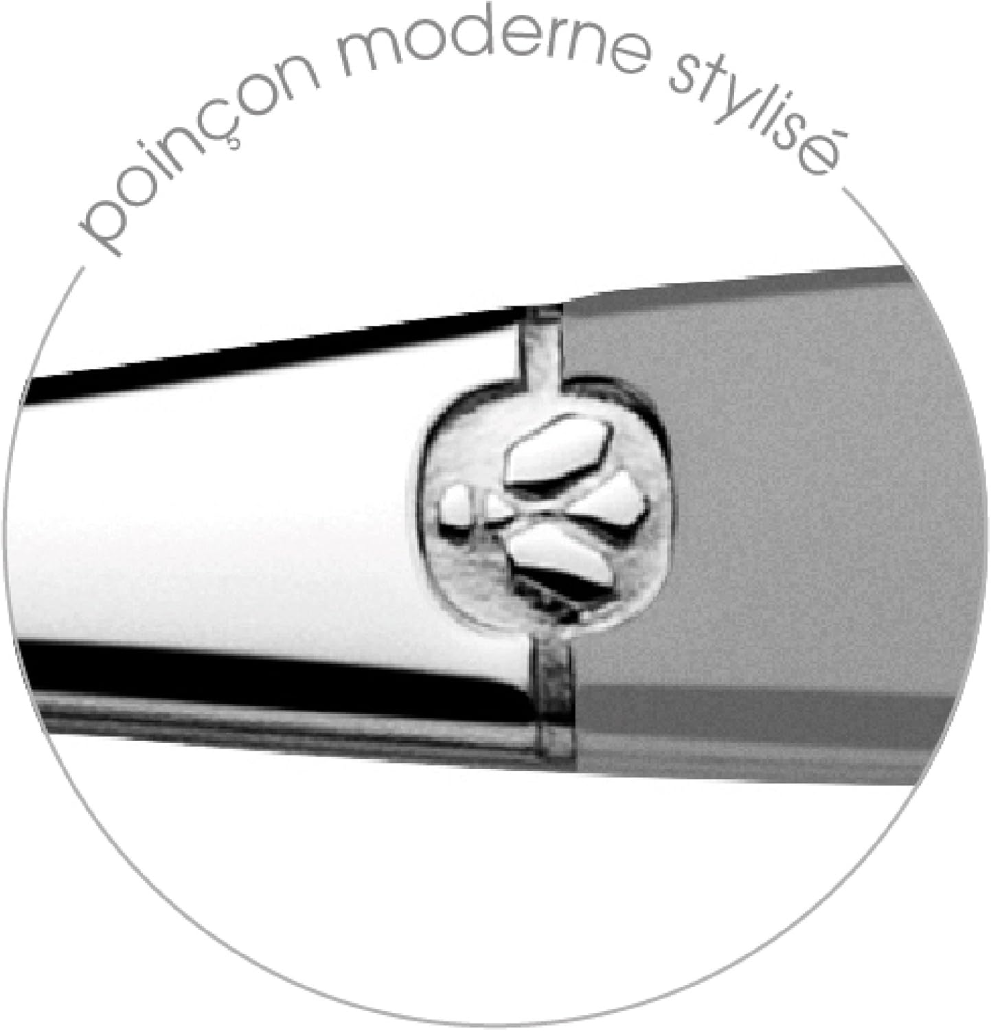 Lou Laguiole - Jet - 74 couverts pour 12 pers, inox 18/0, finition sablée