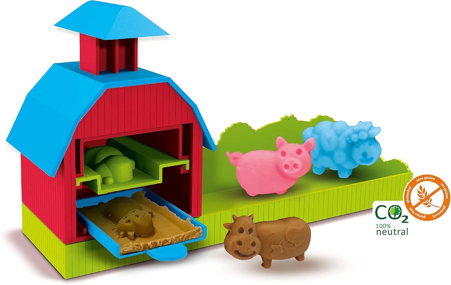 SES Creative - pâte à modeler sons de la ferme - activités ludiques - SES 00419