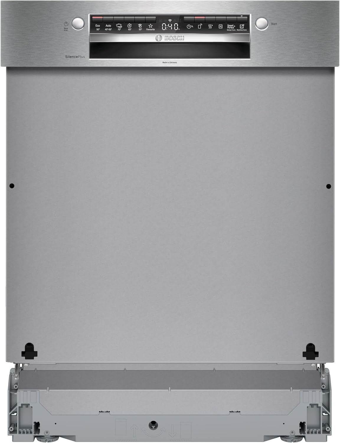 Bosch - Série 4 - 60 cm - Lave-vaisselle encastrable acier brossé - SMI4HCS07E