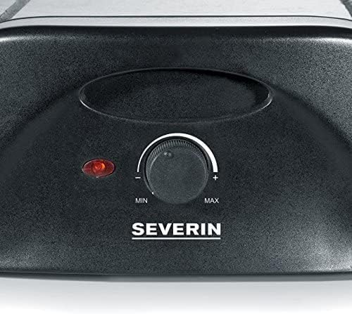 SEVERIN - Raclette 8 personnes - Plaques pierre et fonte, 1400W, RG 9645