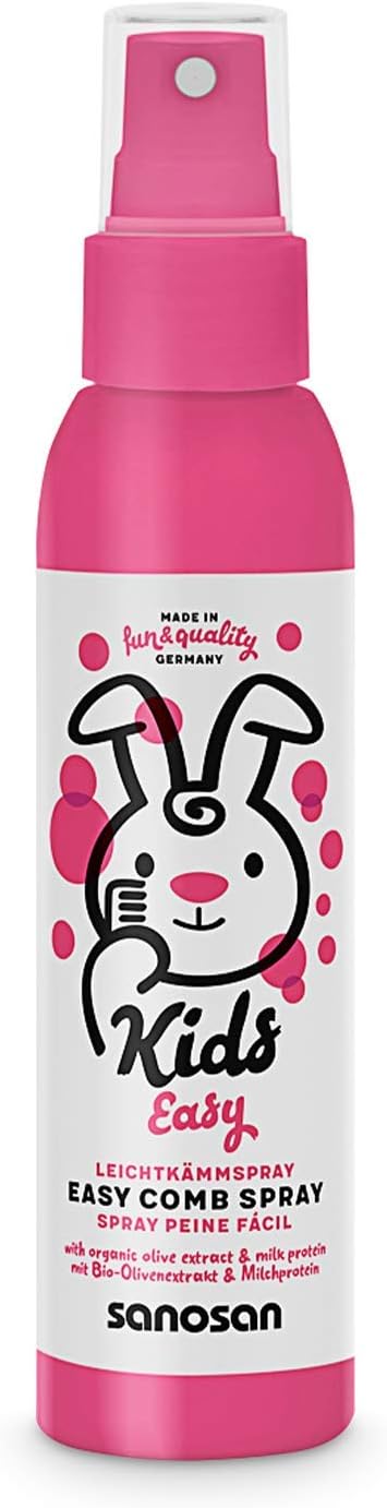 Sanosan - Spray démêlant enfants 125ml - olive bio, lait, sans rinçage
