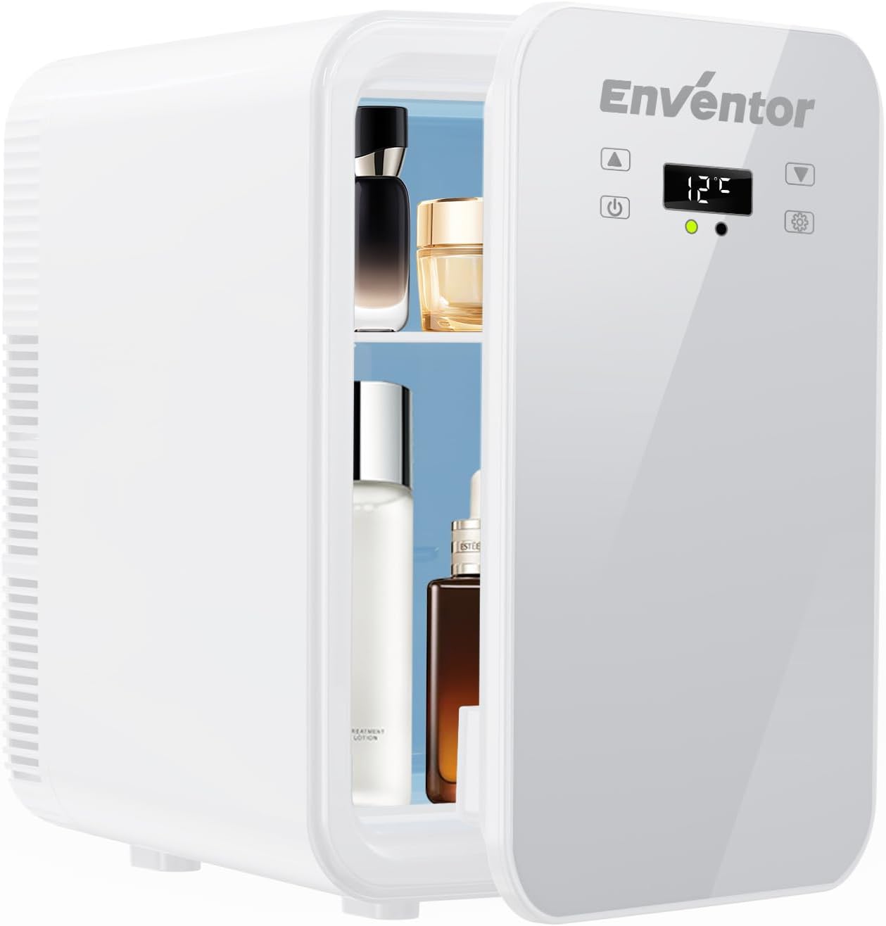 Enventor - Mini frigo 10L - refroidissement/chauffage, 12V/220V, compact