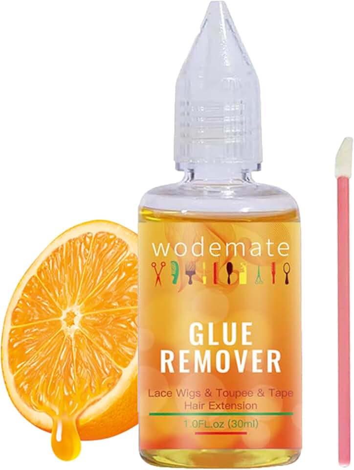 Décapant extensions cheveux - 30ml - action rapide, enlève colle perruque, ruban double face