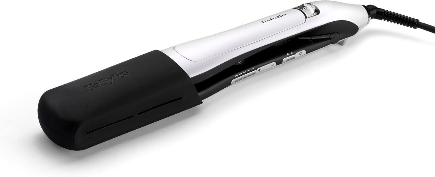 BaByliss - Lustre Steam - lisseur vapeur, 5 temp, advanced ceramics, ST595E