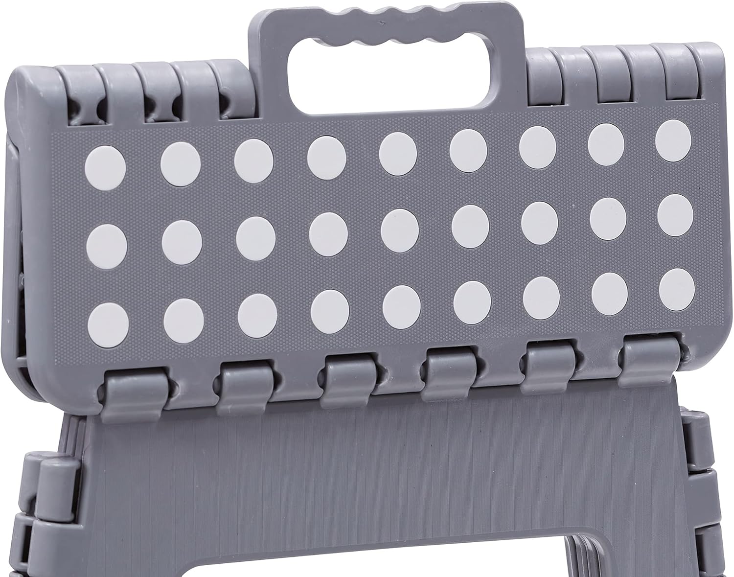 Arregui - Tabouret pliant multiusage, hauteur 27 cm, gris - TB-027-G