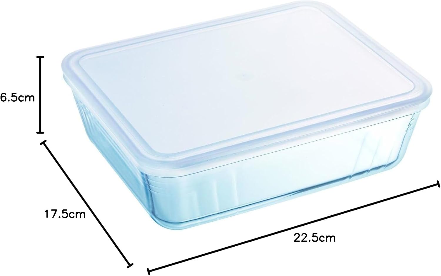 Pyrex - Cook & Freeze plat rectangulaire 22x17 cm avec couvercle