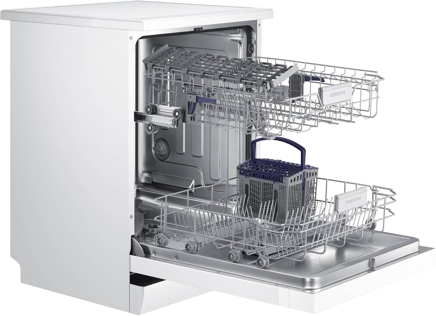 Samsung - lave-vaisselle série 6040 - 60cm - 13 couverts, blanc, A++, DW60M6040FW