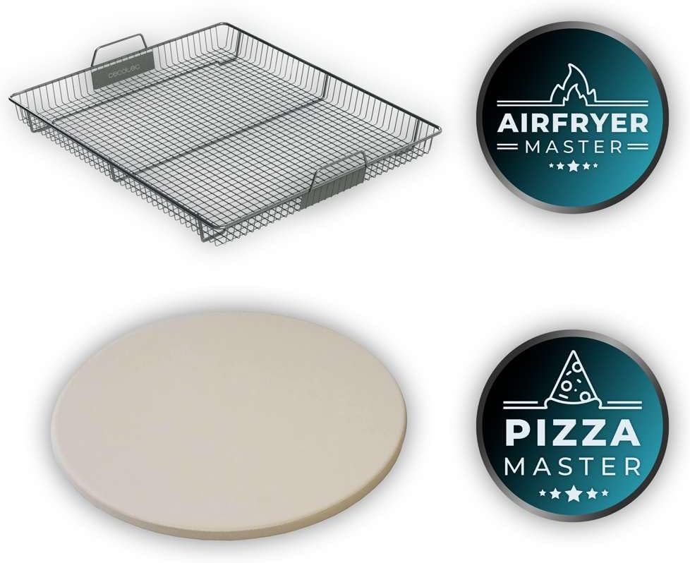 Cecotec - Four encastrable Bolero 60 cm multifonction, 72L, Airfryer, AF316000