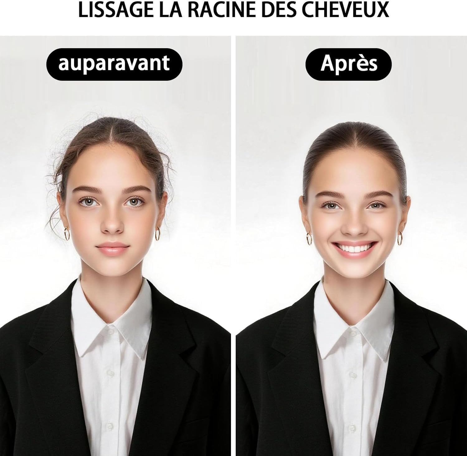 Cire capillaire stick - coiffant souple - 15g - lissage mèches, anti-frisottis, chignons élégants