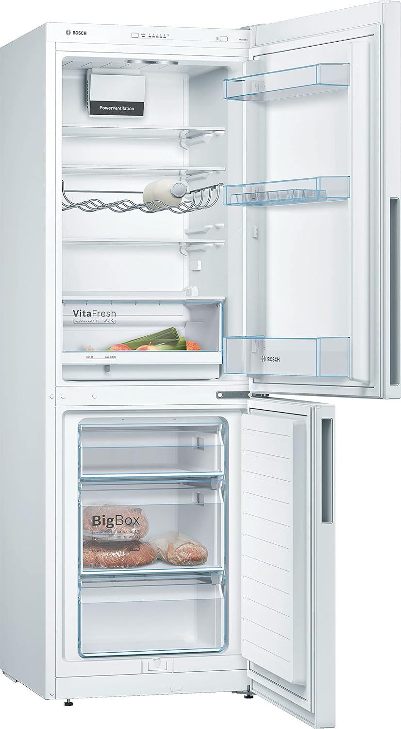 Bosch - KGV33VWEAS Série 4 - 176x60 cm - 195L/94L - blanc - KGV33VWEAS