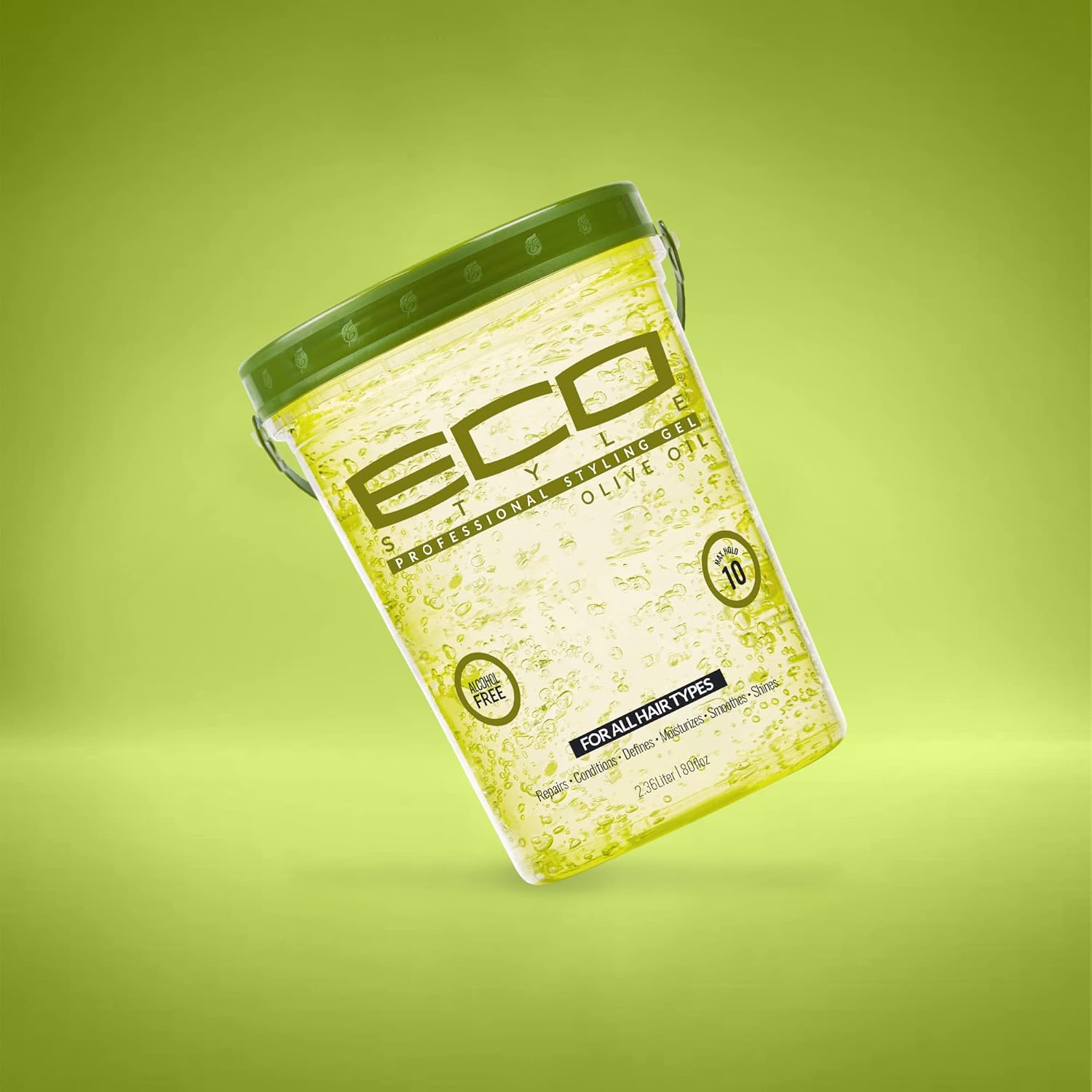 Eco Styler - Gel coiffant Olive Oil - 2.36L - fixation forte, hydratant