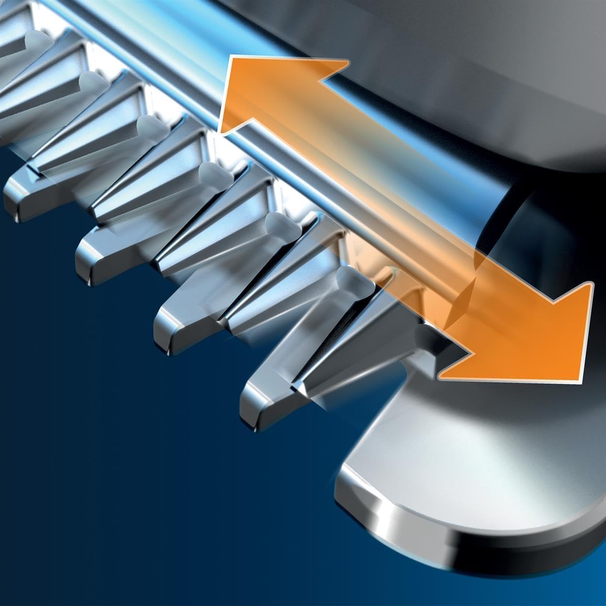 Philips - Tondeuse Série 5000 - lavable, Trim-n-Flow Pro, 28 longueurs - HC5630/15