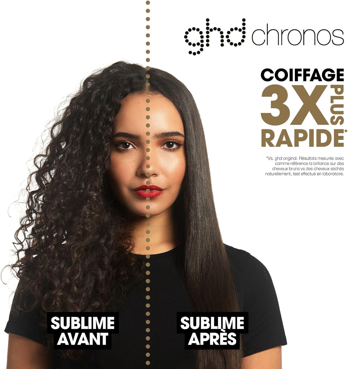 ghd - Lisseur Chronos - coiffage rapide, anti-frisottis, brillance