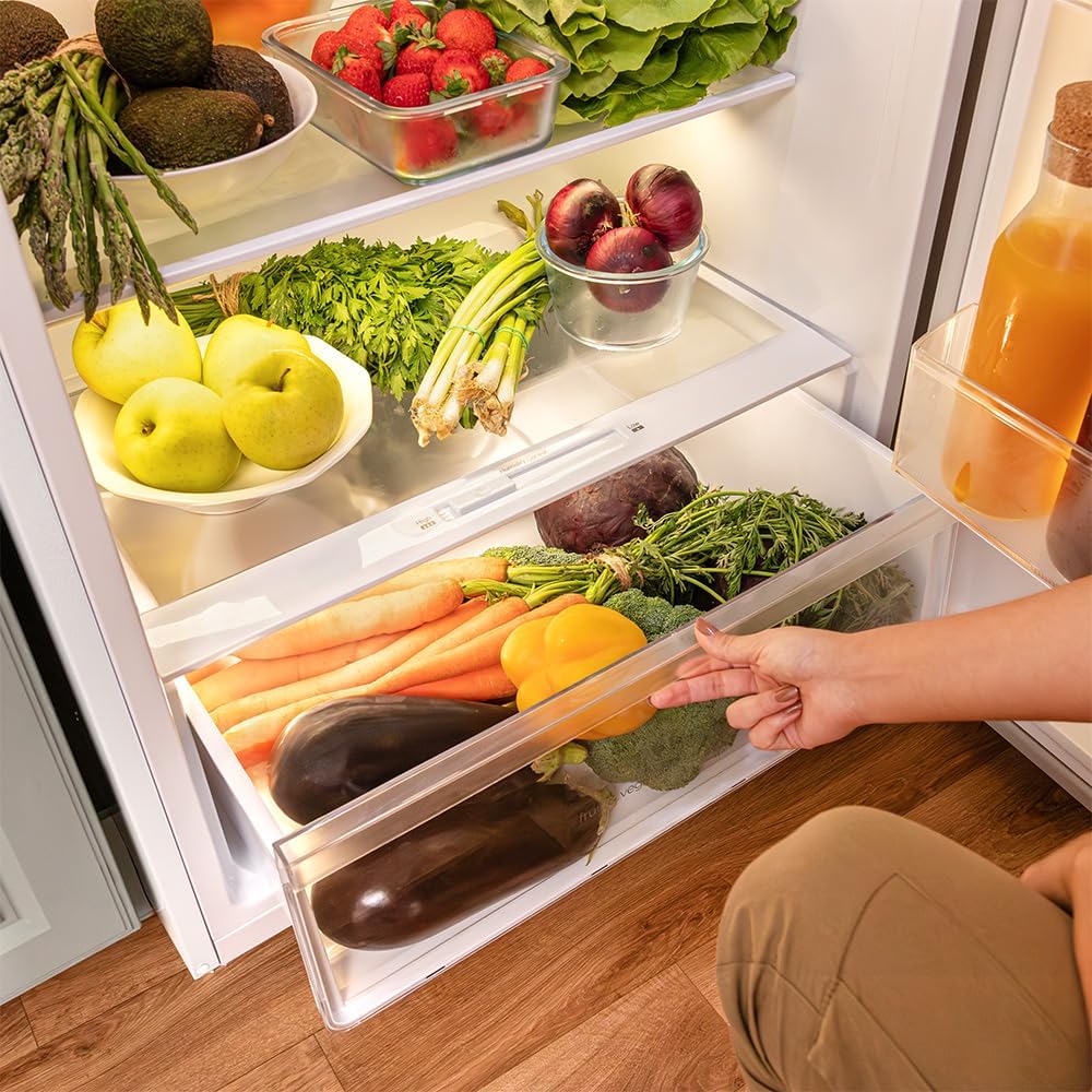 Cecotec - Bolero CoolMarket 348 - 348L, NoFrost, Inverter, classe E - 348NFWHITE