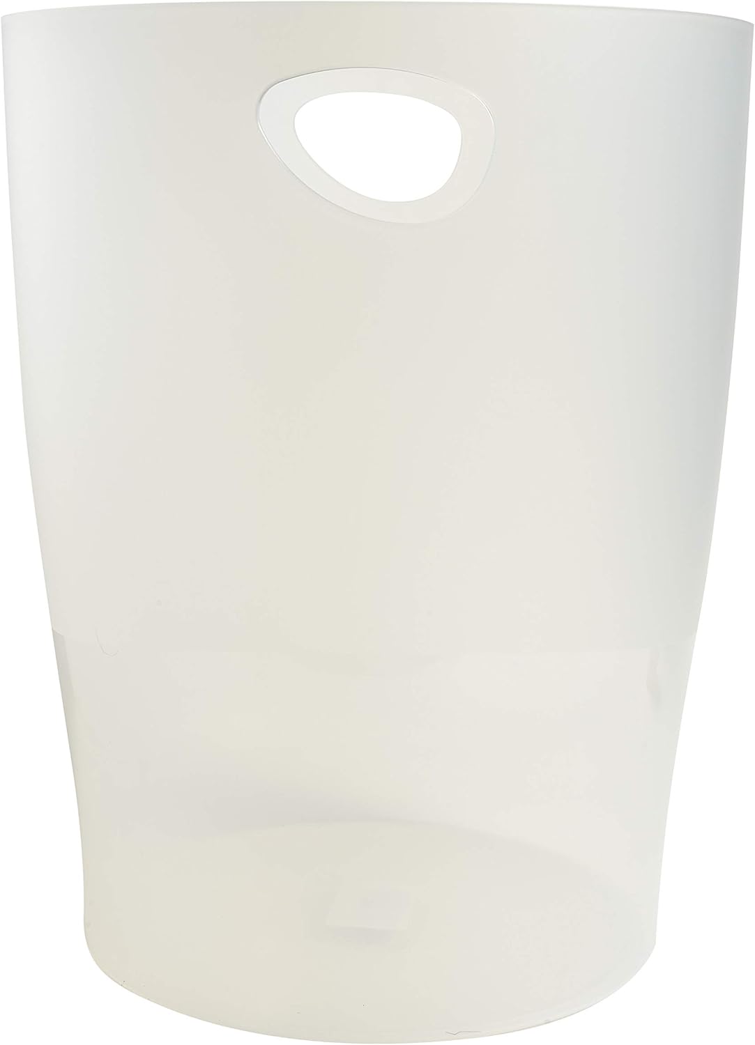 Exacompta - corbeille à papier ECOBIN - 26,3x26,3x33,5 cm - 15L opaque avec poignées - 45357D