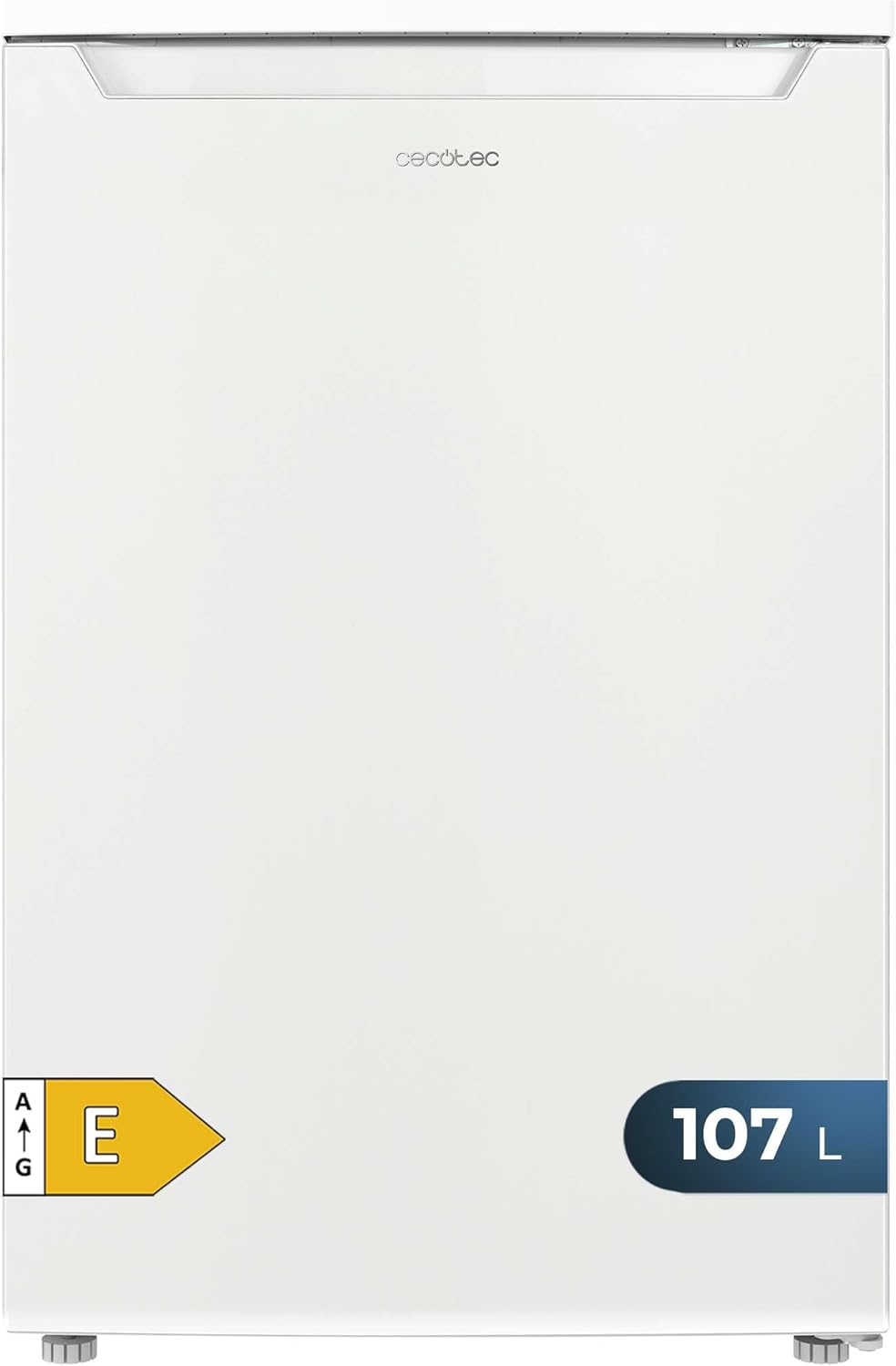 Cecotec - Mini réfrigérateur compact 107L, porte réversible, silencieux, TT 107