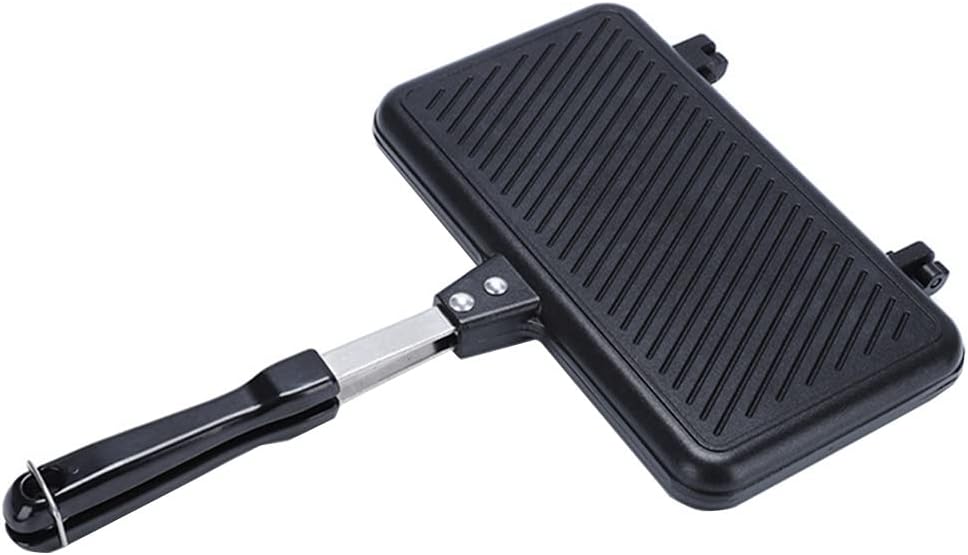 Appareil à croque monsieur antiadhérent, cuisson gaz, four multifonction, compact