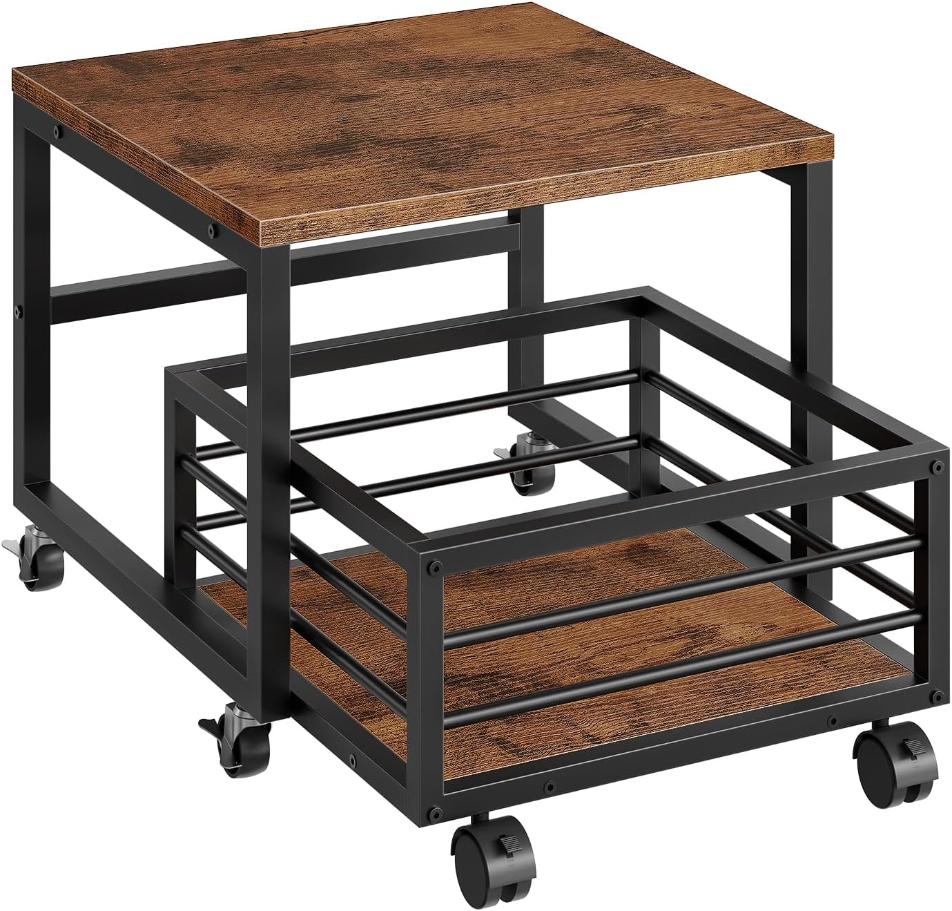 HOOBRO - support mini-réfrigérateur, métal, roulettes, EBF155TL01