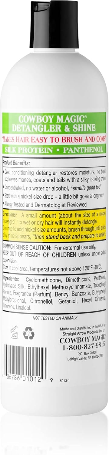 Garden at Home - spray démêlant chevaux - 1 pinte - brillance et soin