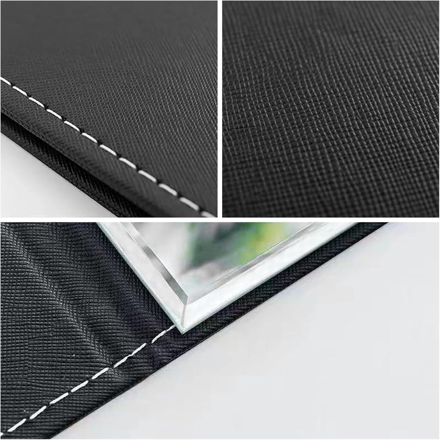 Nutabevr - miroir pliable 12.5x17cm, compact HD, PU, voyage