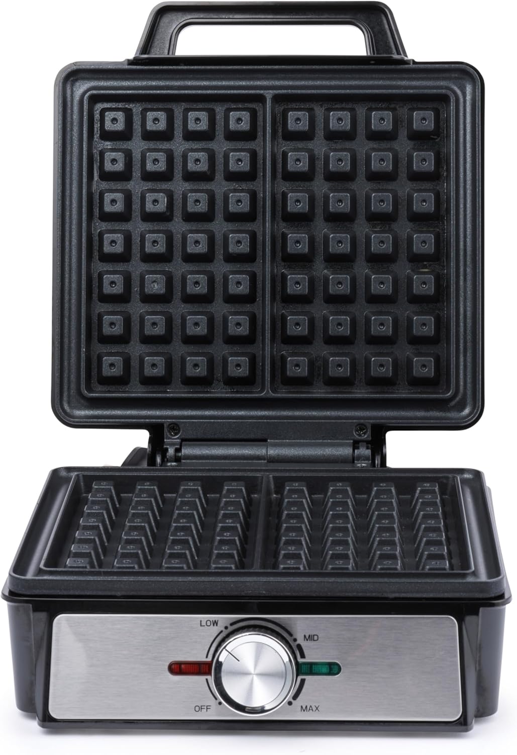 Salter - machine à gaufres - 1600W, plaques antiadhésives, contrôle température