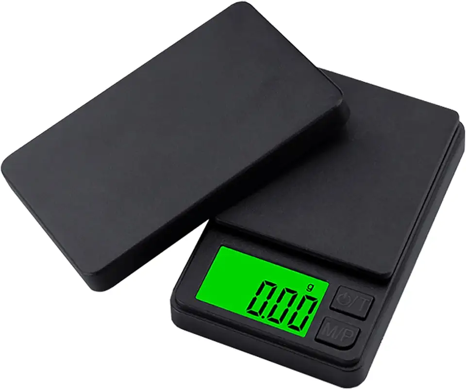 GeekerChip - Balance de cuisine numérique, 0,01-1000g, écran LCD, multifonction