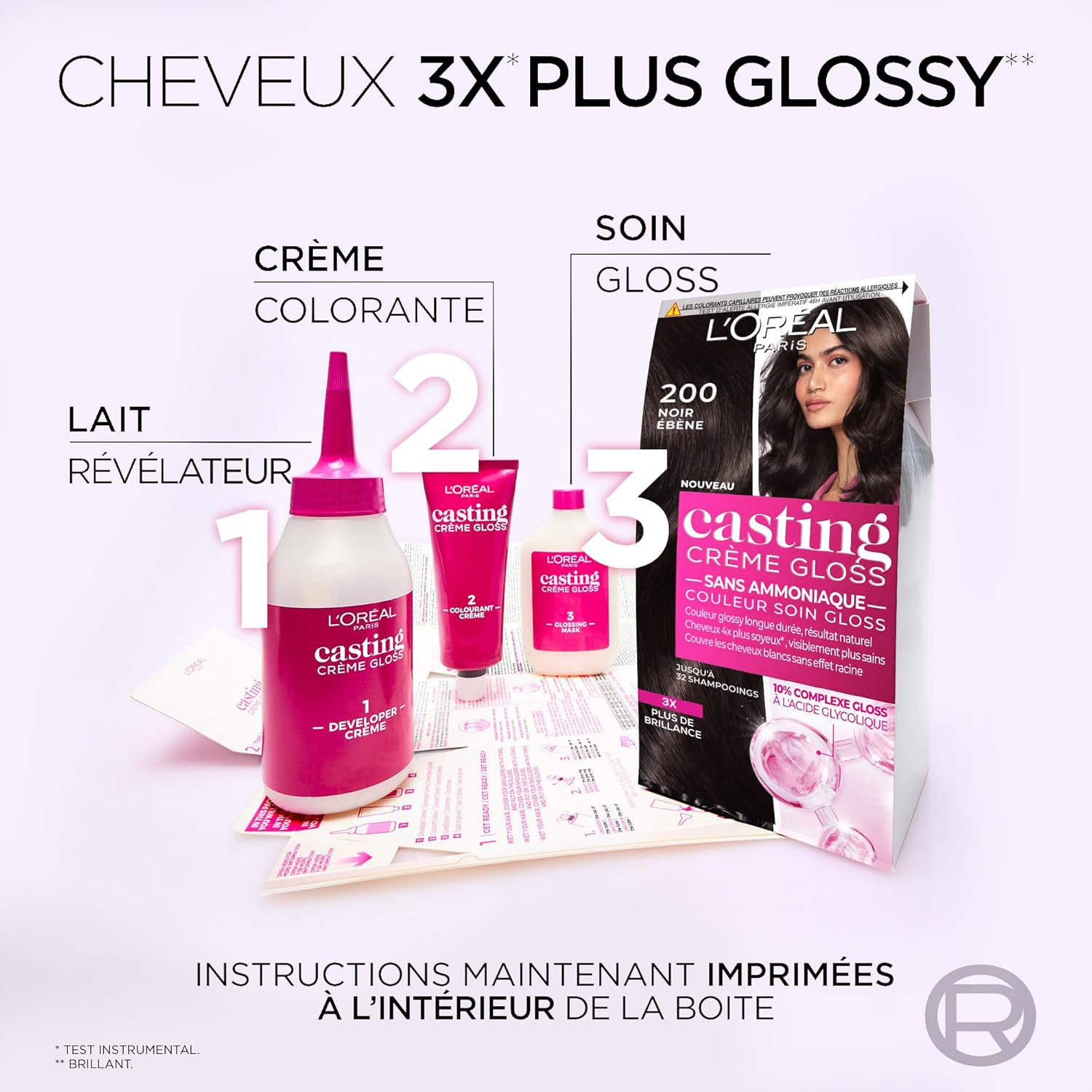 L'Oréal Paris - Casting Crème Gloss - coloration semi-permanente - marron miel, sans ammoniaque