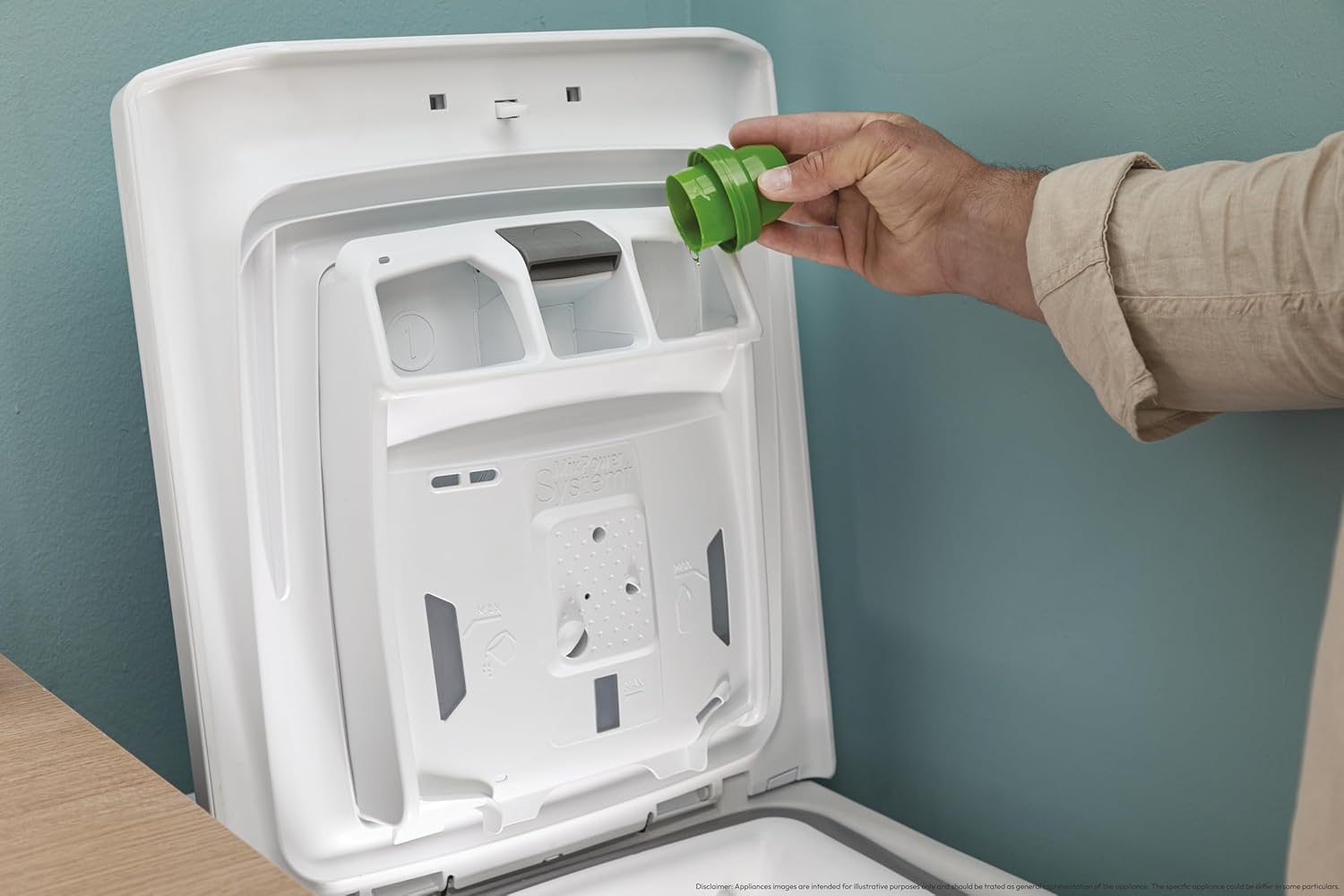 Candy - Lave-linge top série TCA - compact, 6kg, 1200T/min - TCA263D2-S