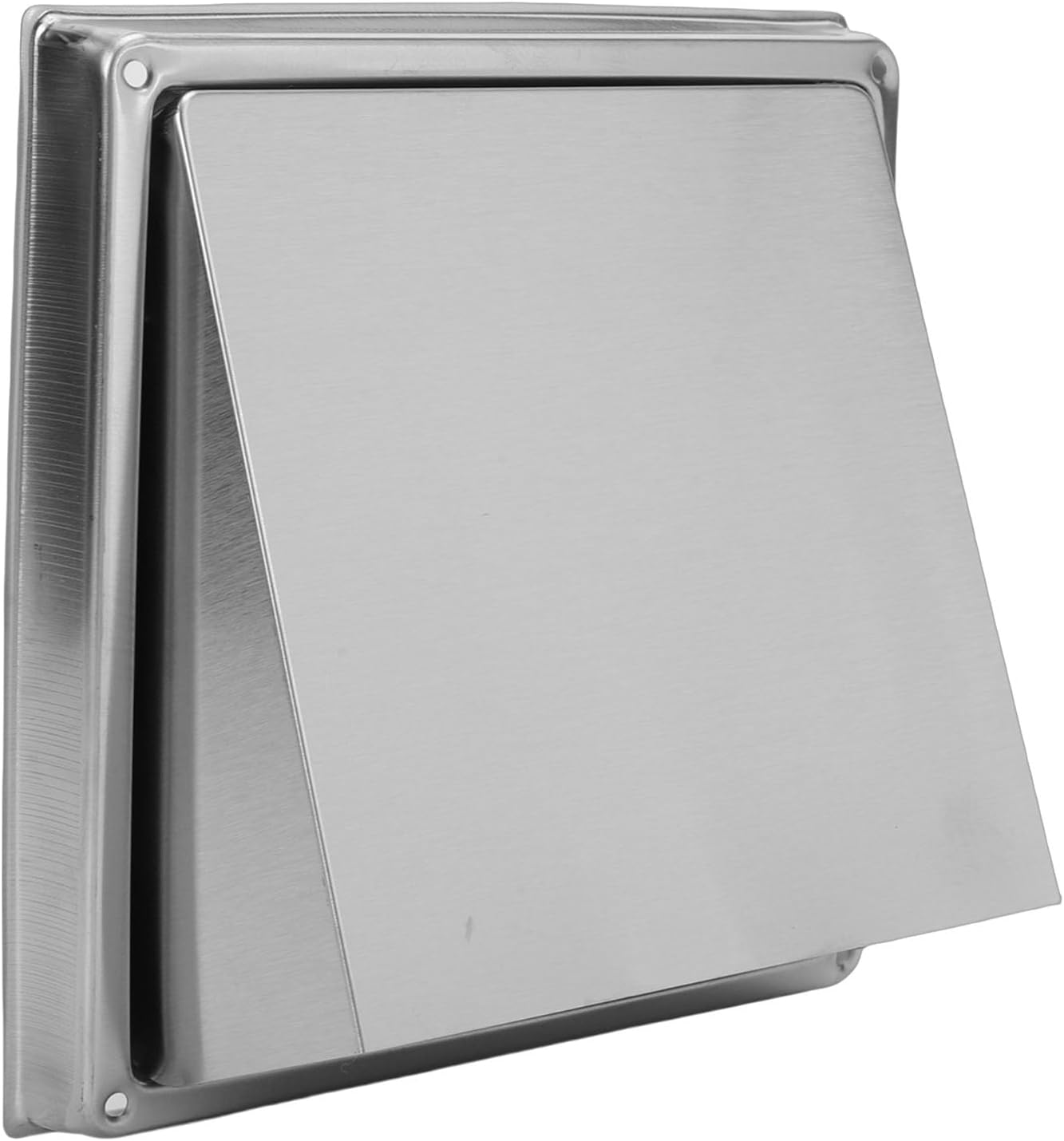 Fafeicy - Couvercle d'aération - 4 pouces - acier inoxydable, volet anti-retour